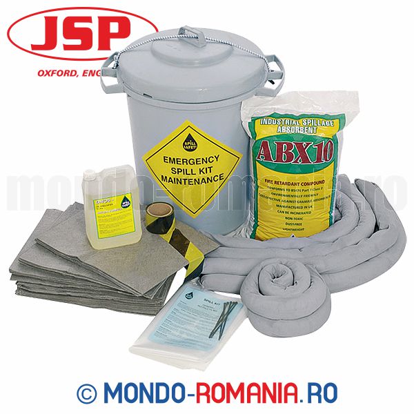 Kit de interventie, de uz general, pentru scurgeri JSP MAINTENANCE KIT 90L